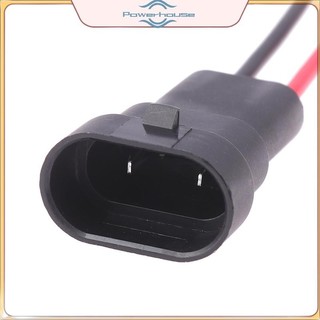 ĐIỆN 1 / 2 CÁI 9005 Khe cắm đơn có dây 10CM Ổ cắm bóng đèn Đèn pha sương mù Nam Cắm Adapter Đầu nối ô tô chống nước.