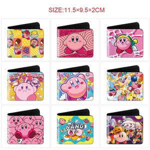 Kirby Game Ngoại Vi Ví Gấp Ngắn Lưu Trữ Dễ Thương Và Dễ Thương