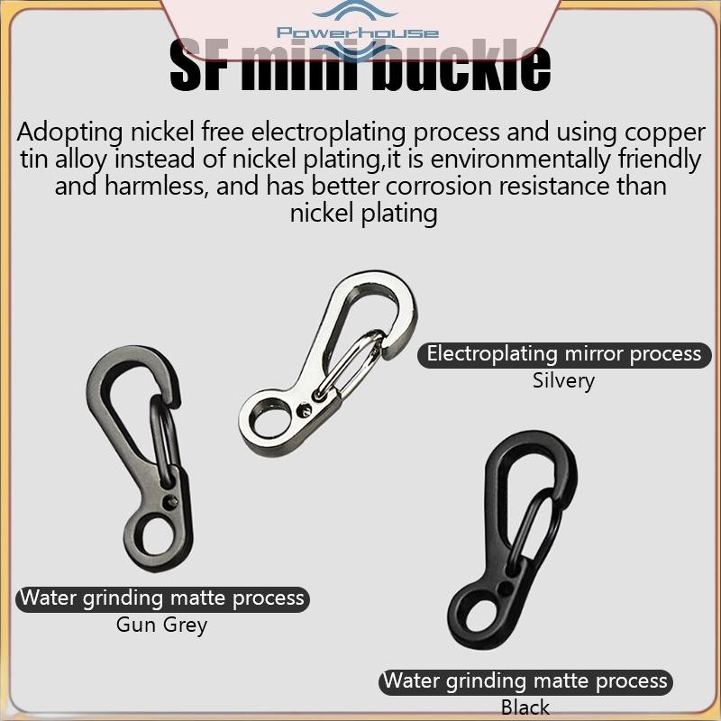 Khóa điện Thiết bị khóa lò xo cổ điển và đơn giản Móc khóa nhanh Thiết bị Edc.
