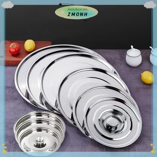 ZMONH 10-26cm Nắp Nồi Tròn Làm Dày Thép Không Gỉ Nắp Nồi Thay Thế Đa Năng Nhà Bếp Nắp Thực Phẩm Đồ Dùng Nhà Bếp