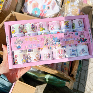 sỉ khay 24 cuộn sticker siêu xinh