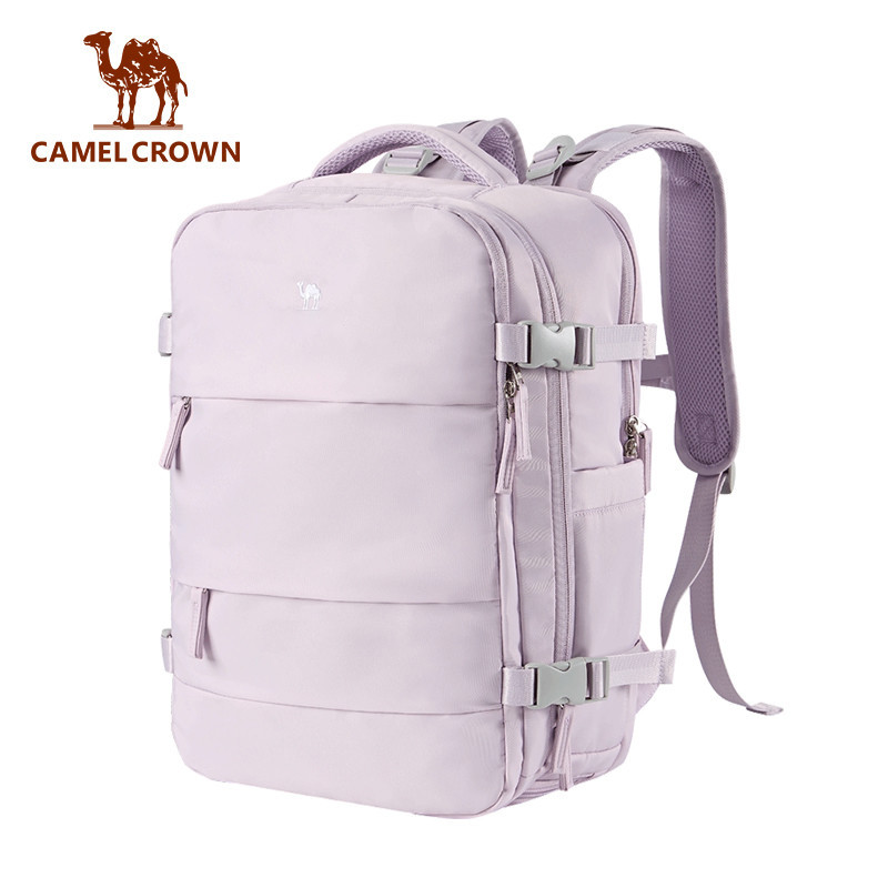 Camel CROWN Không gian nhiều lớp 25L Túi leo núi Du lịch Ba lô máy tính ngoài trời