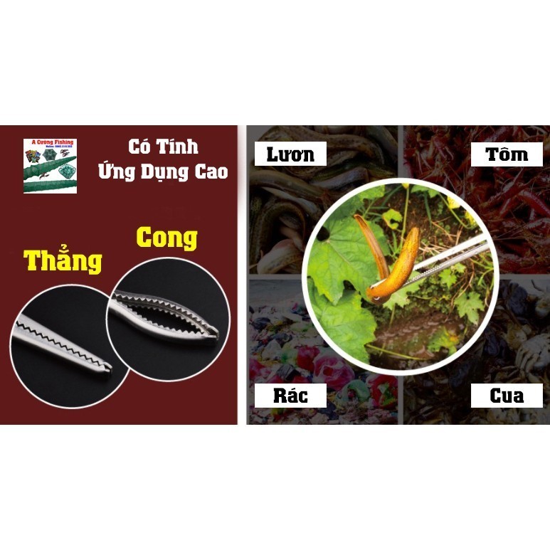 【COD】Kẹp Đa Năng Cho Lươn Vàng - Phù Hợp Bắt Cua Ghẹ Tôm Hùm - Công Cụ Hỗ Trợ Ngư Dân