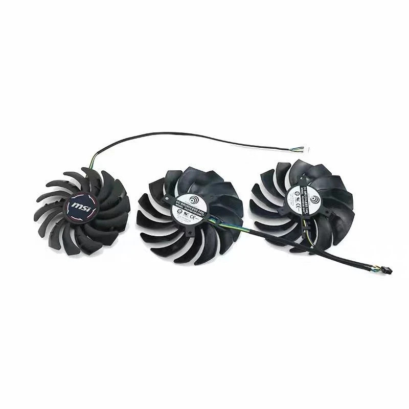 PLD09210S12HH PLD10010S12HH thay thế cho MSI GeForce RTX2080 Ti 2070 Siêu GAMING X TRIO RTX 2080Ti Quạt làm mát thẻ đồ họa