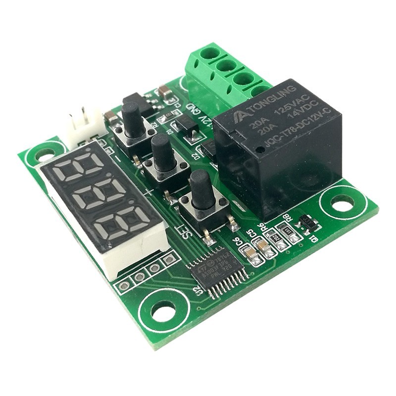 Mạch điều khiển nhiệt độ nóng lạnh đóng ngắt W1209 DC 12V, kiểm soát nhiệt độ chính xác