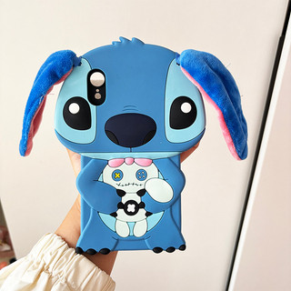 Stitch 3D Sang Trọng Tai Hoạt Hình Cầm Tay Dành Cho Vivo V60 Lite Y400 Y300 Y200 Y100 Y31 5G Y21D 4G Vỏ Điện Thoại TPU Mềm