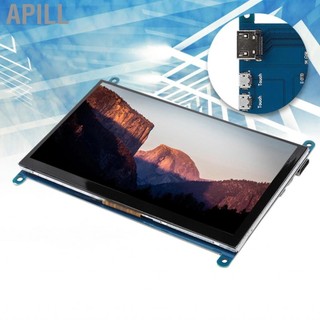 Apill Apill Ciglow Raspberry Monitor 7 inch 1024x600 Ultra HD LCD Touch Touchscreen HDMI để tương thích với