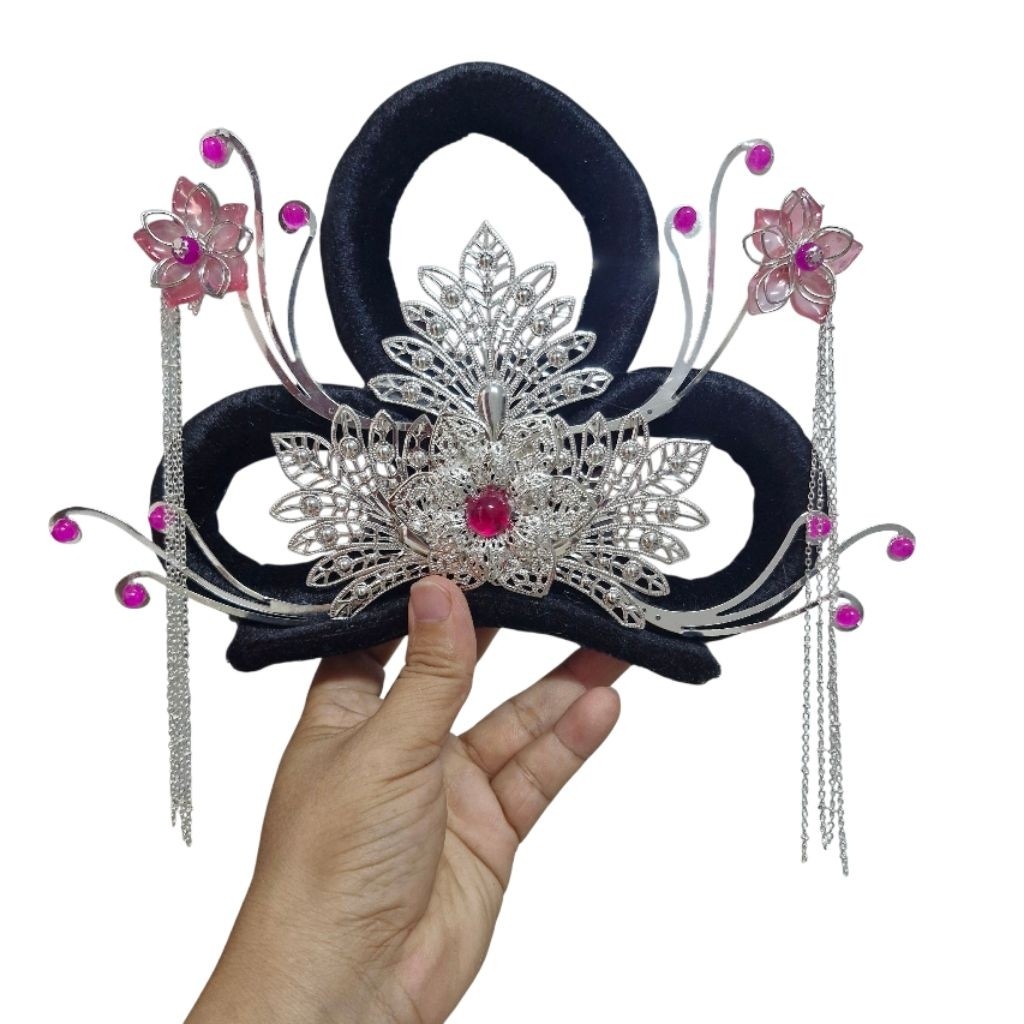 Cài chị Hằng Nga, dùng để cài tóc biểu diễn Trung Thu, biểu diễ văn nghệ, Đạo cụ phụ kiện Nguyễn Nhật