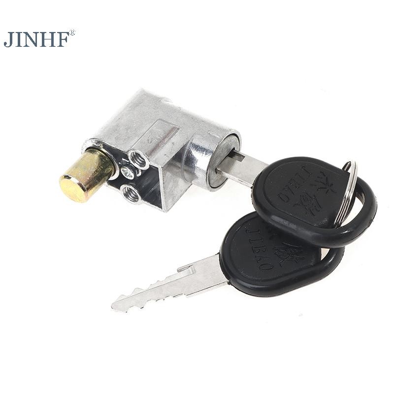 JINHF Khóa Pin và 2 Chìa - Phù hợp Xe Máy và Xe Đạp Điện