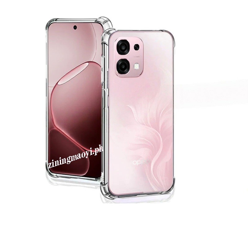 Trọn bộ 4 trong 1 cho [Oppo A6pro, A5pro, A5, A3, A3X] - Ốp lưng trong suốt + màng màng màng gốm + Ống kính máy ảnh + Tấm bảo vệ mặt sau, Bảo hiểm toàn diện tối ưu