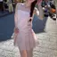 Váy chữ A eo hẹp bằng kem tươi Phong cách sang trọng Mùa xuân Mùa hè Váy Cotton Váy ngắn mong muốn thuần khiết ngọt ngào