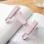 BEABOUT Dấu trang có thể gập lại, Kẹp sách nhẹ bền bỉ, Dụng cụ đọc sách cầm tay học tập