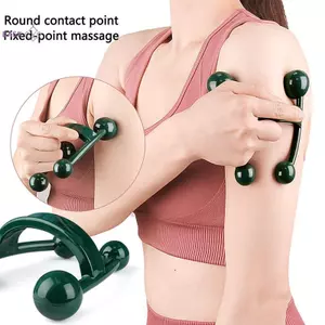 Máy mát xa cơ thể điểm kích hoạt hình H cho cơ thể Massage mô sâu Dụng cụ mát xa cầm tay cầm tay dành cho tay Trapezius Eo Ba