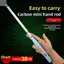 Cần câu cá có thể gập lại AWNGD, Thiết kế nhẹ Cần câu kính thiên văn dài 1,8m-4,5m, Tay cầm cá Chất liệu bền bỉ Dụng cụ câu cá chép Cần câu bằng sợi Carbon