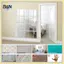 B & N Gương Acrylic tự dính Phòng tắm Tắm Trang điểm Gương chống sương mù Gương cạo gạch cứng cho tủ quần áo cửa Trang trí nội thất.