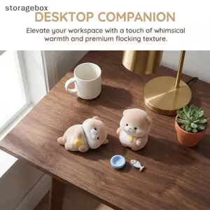 Bức tượng nhỏ trang trí bàn làm việc dễ thương Điêu khắc trang trí động vật văn phòng để sử dụng tại nhà Quà tặng đẹp