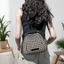 Túi đeo vai nhỏ nhẹ 2026 Houndstooth Túi đeo vai phong cách phương Tây thông thường Túi vỏ phù hợp Túi đeo vai cao cấp