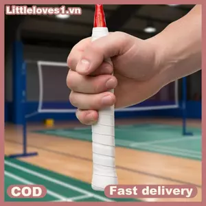 Littleloves1 PU Tennis Raet Overgrip 10 20 Cái Băng dính thấm mồ hôi Chống trượt cho cầu lông Raet Tay cầm thoải mái để luyện tập thể thao VN