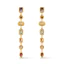 Shuling Tua Dài Thanh Lịch Zircon dát Bông Tai Thời Trang Nữ Trang Sức