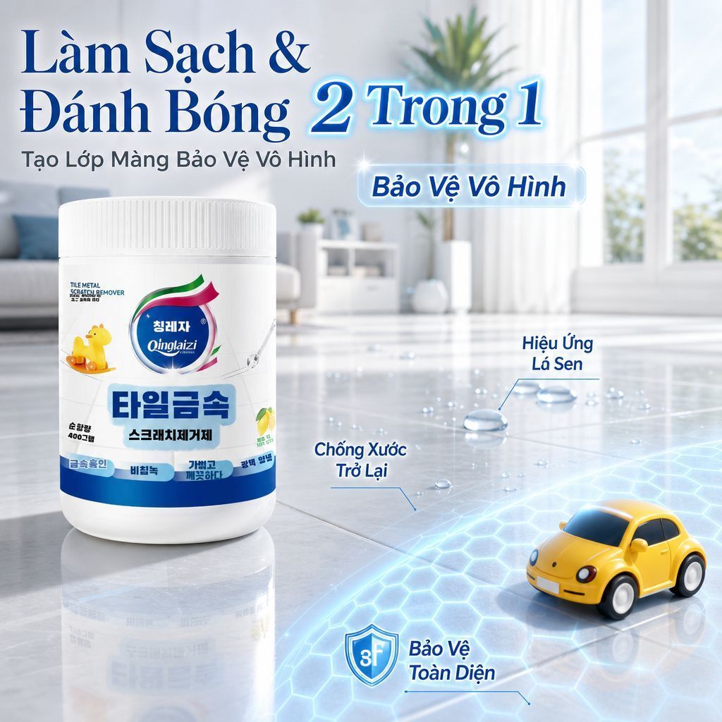 🔥Gạch men kem tẩy vết xước kim loại /Dung dịch tẩy vết xước gạch men /Dung dịch tẩy vết xước kim loại và đá