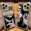 Đen Mát Jujutsu Kaisen Anime Gojo Satoru Ốp Lưng Cho Realme 16 PRO 15R Note 80 C83 C85 C75 C55 C53 C11 C12 C21Y C35 Vỏ Điện Thoại Silicon Mềm Đệm Không Khí