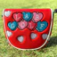 GOLF Putter Cover Họa Tiết Trái Tim Chèn Câu Lạc Bộ Nắp Bảo Vệ Đa Năng Bao Từ GOLF Cung Cấp