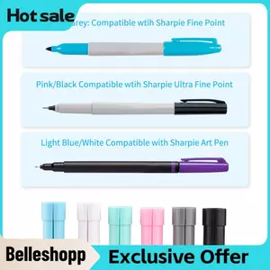 Belleshopp Bộ chuyển đổi bút Belleshopp Dioche dành cho bút đánh dấu & bút nghệ thuật - Tương thích với Explore Air 3/Air 2/Maker Chất liệu ABS bền (6 CÁI)