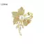 LUImo Sang Trọng Kim Cương Giả Hoa Ngọc Trai Thổ Cẩm Nữ Lấp Lánh Zircon Nơ Trâm Cài Khăn Quàng Áo Phù Hợp Với Phụ Kiện Trang Sức SBS