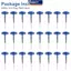 MAKY 24 Miếng Dán Lốp Bộ 36 * 4mm Miếng Dán Sửa Chữa Lốp Bộ Cắm Nấm Miếng Dán Kẹo Cao Su Cho Lốp Tread Sửa Chữa Đâm thủng VN
