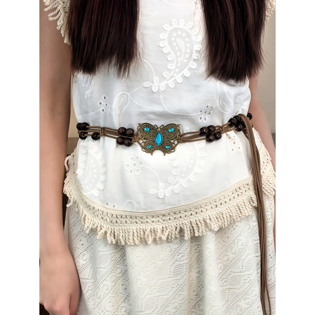 Thắt lưng bện Bohemian 2026 Thắt lưng nữ thời trang Bohemian phong cách mới