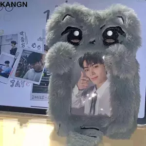 KANGN Sang Trọng Photocard, Túi Hoạt Hình Móc Khóa Photocard, Hình Ảnh Thần Tượng Bảo Vệ Thẻ Học Sinh Dễ Thương Thẻ Cửa Xe Buýt Tay Áo