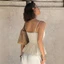 Áo ba lỗ nữ METUBE, Áo hai dây ren mùa hè xếp li, Áo hai dây thêu đa năng Slim Fit đi chơi