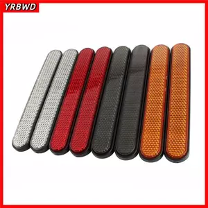 YRBWD 2 Chiếc Xe Máy Phuộc Trước Phản Quang Bên Phản Quang Dải Phản Quang Cảnh Báo Cho Harley