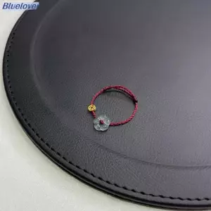 Bluelover Cao Cấp Tối Giản Hoa Đồng Xu Dệt Nhẫn Hình Học Xoắn Rỗng Nhẫn Nữ Quyến Rũ Tiệc Cưới Trang Sức Quà Tặng Mới