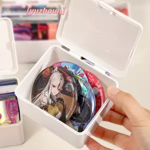 Hộp Bảo Quản Trong Suốt Hàn Quốc Hộp Mù Thẻ Photocard Hộp Bảo Quản Thẻ Ảnh Tổ Chức Phân Loại Hộp Lật