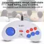 Apill Bộ điều khiển trò chơi mini tiện dụng Zopsc-1 16Bit Retro Tay cầm chơi game cầm tay màu trắng cầm tay cho các trò chơi điện tử cổ điển [trò chơi điện tử]