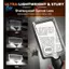 Kính lúp 2X-8X có đèn LED 20 kính lúp cầm tay lớn Kính lúp hình chữ nhật có chức năng nhẹ