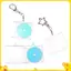 1 Bộ Mini NFC Chức Năng Đĩa CD Ốp Lưng Móc Chìa Khóa Ngoại ViMemorative Album Chìa Khóa Cho DIY Bapa Mặt Dây Chuyền