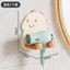 Giá máy sấy tóc theo phong cách tối giản hiện đại, kệ đựng đồ đa chức năng treo tường không khoan