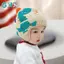 GHX Mùa Đông Ấm Áp Cho Bé Mũ Bảo Vệ Tai 3D Khủng Long Trẻ Em Bịt Tai Mũ Hoạt Hình Tập Đi Len Mũ Dệt Kim 2-6 Tuổi Trẻ Em Beanies VN
