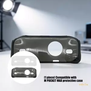 Phụ kiện chơi game exhila Vỏ TPU trong suốt Vỏ chống sốc cho MANGMI POCKET