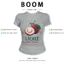 BOOM Áo Baby Tee Nữ Cotton Ôm Body-Áo Thun Ngắn Tay Y2K In Hình PhongCách Mùa Hè, Cổ Tròn Hàng Đầucách hàn quốc phong448
