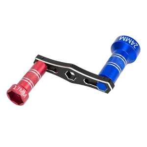 1 Cái Có Thể hoán đổi cho nhau 17mm & 24mm Bánh xe Lục giác NutSocket Tay cờ lê Rc Cờ lê Công cụ sửa chữa cho 1 / 6 1 / 8 1 / 10 tỷ lệ RC Xe tải Xe tải Bánh xích