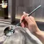 Thìa Inox Hàn Quốc Tay Cầm Dài Bộ Đồ Ăn Thiên Khuấy Thìa Đá Thìa Bữa Ăn Thìa Hộ Gia Đình Muỗng Ăn Tối ELWW