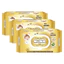 Combo 3 Bao Khăn Giấy Ướt Em Bé Nuna Gold 100 miếng/bao (Vải dày hơn)