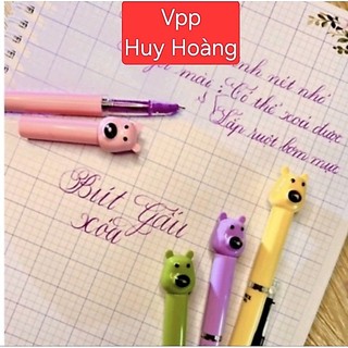 Bút máy GB011 bút máy ngòi kim tinh nét nhỏ hình gấu