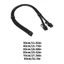 NAMA 16Pin đến Double 6 + 2Pin Cáp nguồn GPU cho các nhà xây dựng PC Cáp PCIe bện với lược cáp để định tuyến máy tính để bàn sạch sẽ
