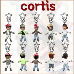 SQ11 CORTIS KEONHO Móc Khóa Acrylic MARTIN SEONGHYEON Mặt Dây Chuyền Bền Cho Ba Lô Túi & Chìa Khóa