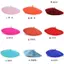 Thời Trang Mùa Đông Anh Xu Hướng Mũ Acrylic Mũ Sấm Mũ Nữ Beret Retro Họa Sĩ Phong Cách