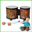 Trống Bongo Cho Trẻ Em Trẻ Em Trống Bộ Gõ Nhạc Cụ Đồ Chơi Âm Nhạc Trống Tay Tay Trống Trống Vẽ Tay 2 Nhiều Màu Sắc saixit2vn